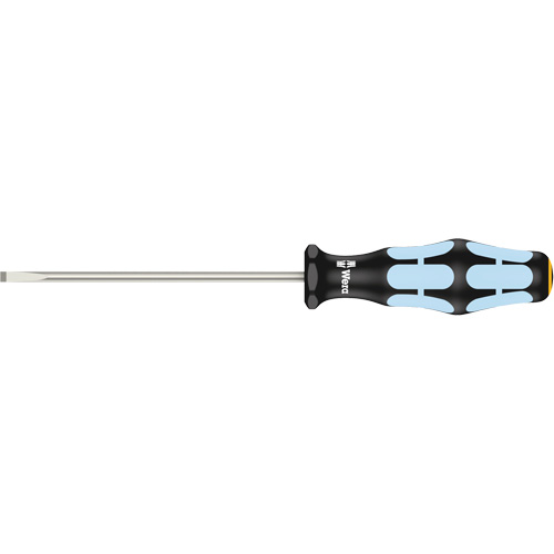 3335 Slotted Screwdriver, 3.5 mm, 7-1/8" L, Plastic Handle