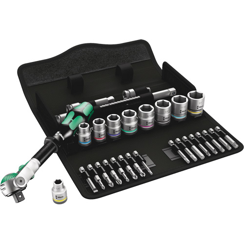 Zyklop Imperial Speed Ratchet Set, 29 Pcs, 3/8" Drive Size