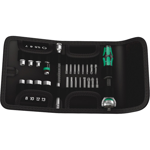 Zyklop Metric Speed Ratchet Set, 26 Pcs, 1/4" Drive Size