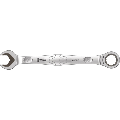 Joker Combination Wrench 15 mm, 12 Point, 15 mm, Chrome Finish