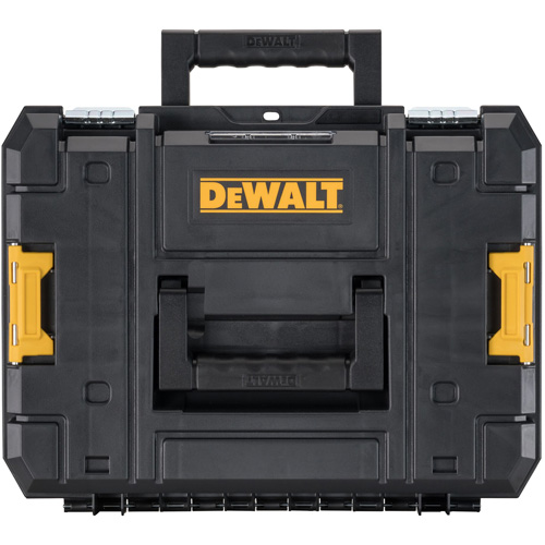 TSTAK® II Tool Box with Flat Top, 17-1/4" x 13" x 6-3/8", Black