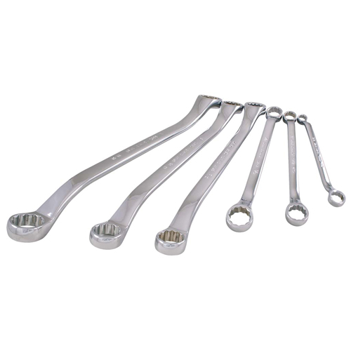 Wrench Set, Box, 6 Pieces, Imperial