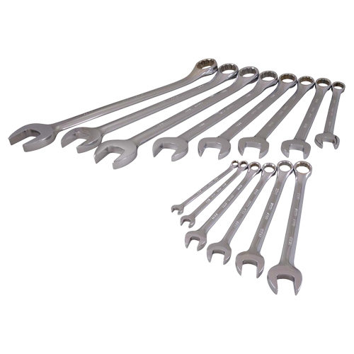 Wrench Set, Combination, 14 Pieces, Metric