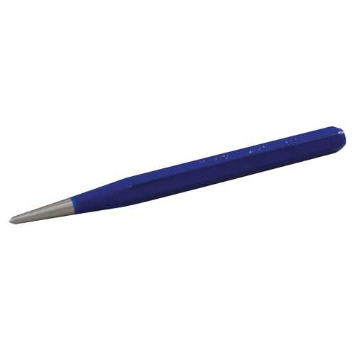 Center Punch, 3/32" Dia., 1/4" Stock Size, 4" L
