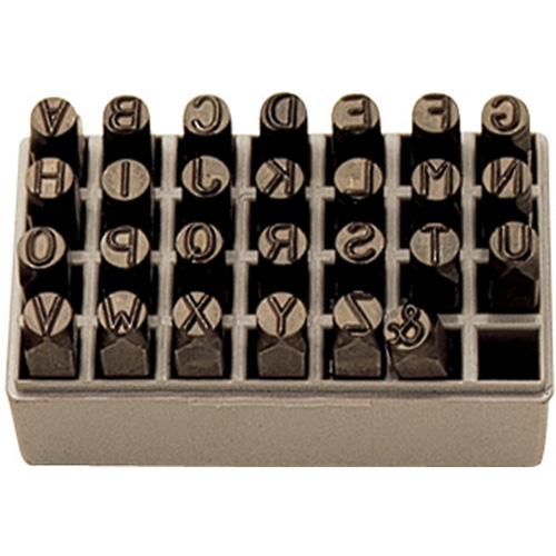 Letter Hand Stamp Set, 27 Pieces