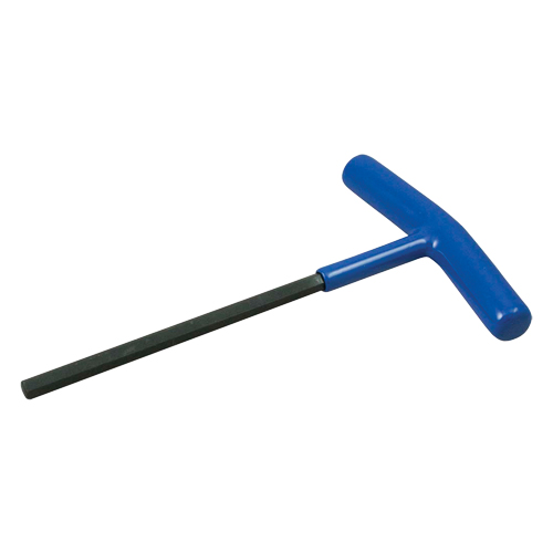 Hex Key, Hex End, 5 mm x 150 mm L, T Handle