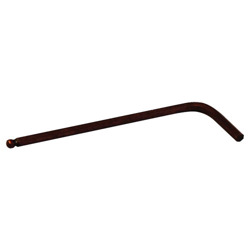 Short Hex Key, Ball End, 3 mm x 63 mm L, L Shape