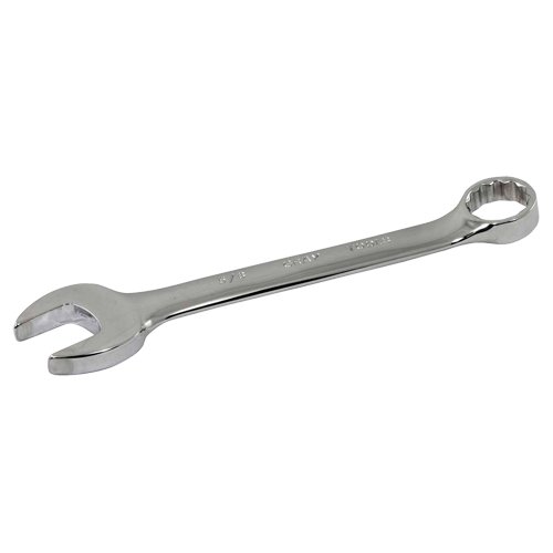 Stubby Combination Wrench, 12 Point, 5/8", Chrome Finish
