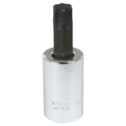 Socket, Torx®, T-60 x 3" L, 1/2" Square Drive Drive