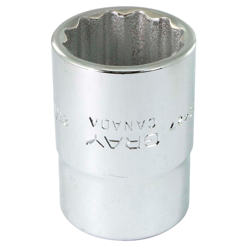 Socket, 27 mm, 3/4" Drive, 12 Points
