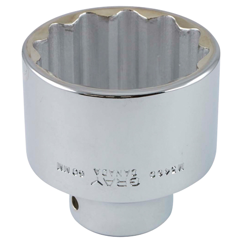 Socket, 60 mm, 3/4" Drive, 12 Points