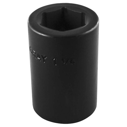Socket, Impact, 1-1/4", 2-1/2" Drive, 6 Points