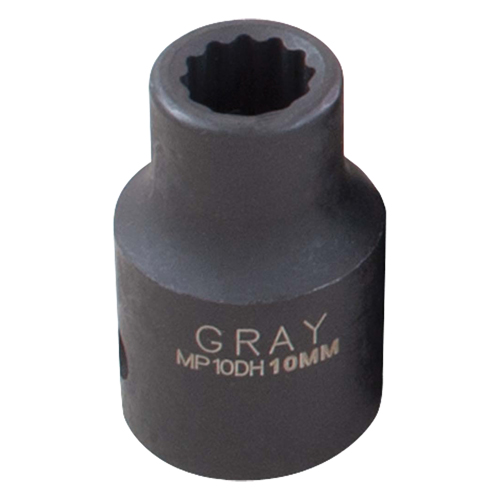 Socket, Impact, 13 mm, 1/2" Drive, 12 Points