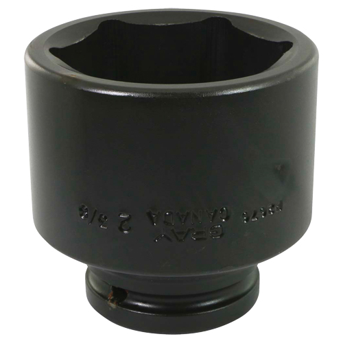 Socket, Impact, 2-3/8", 3/4" Drive, 6 Points