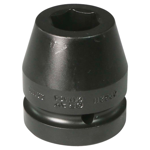 Socket, Impact, 22 mm, 1" Drive, 6 Points