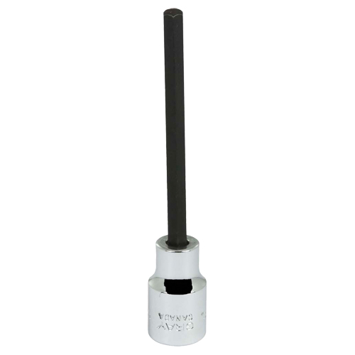 Extra Long Bit Socket, 7/32" x 7/10" L, 3/8" Drive