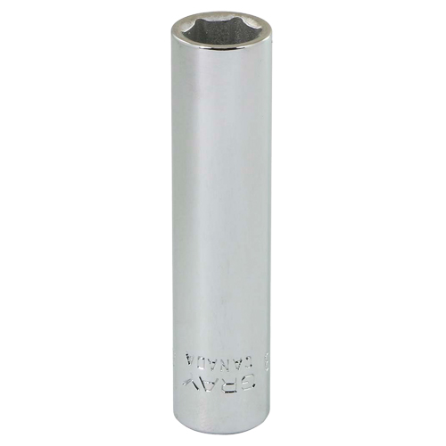 Socket, 8 mm, 1/4" Drive, 6 Points