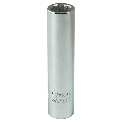 Socket, 5/16", 1/4" Drive, 12 Points