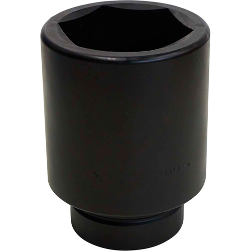 Socket, Impact, 4-3/4", 2-1/2" Drive, 6 Points