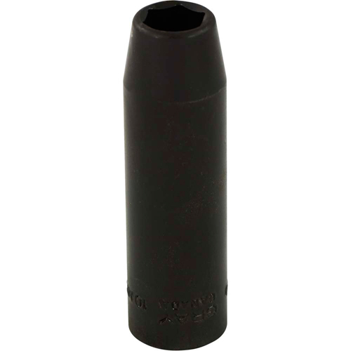 Socket, Impact, 10 mm, 3/8" Drive, 6 Points