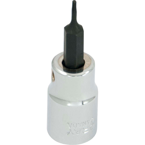 Bit Socket, Torx®, T6 x 2-1/8" L, 3/8" Drive