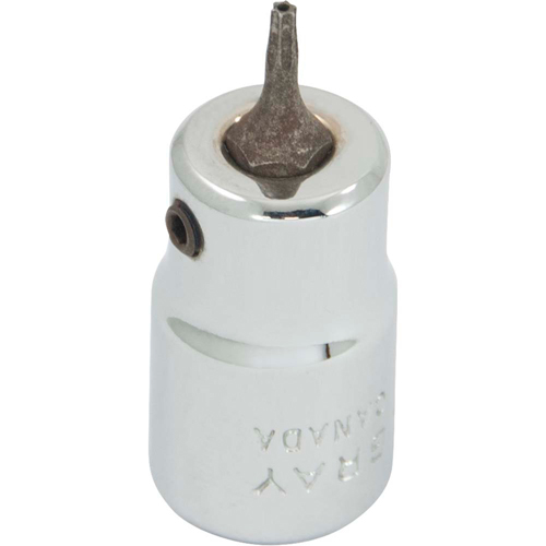 Bit Socket, Torx®, T7 x 2-1/8" L, 3/8" Drive