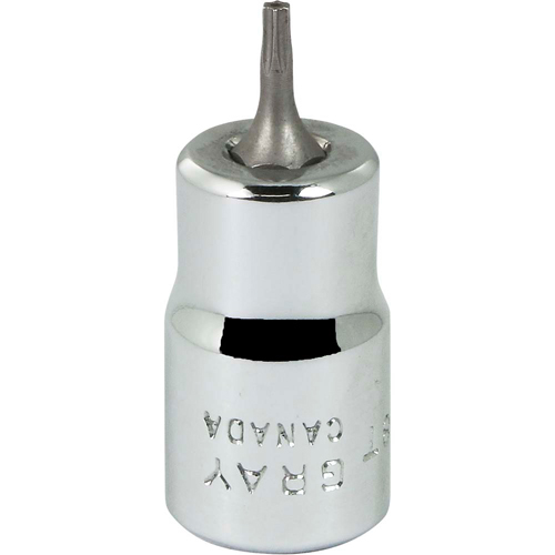Bit Socket, Torx®, T8 x 2-1/8" L, 3/8" Drive