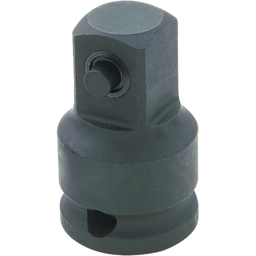 Adapter, Impact, 3/8" Drive, 1/2" Socket, 1.375" L