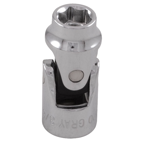 Universal Joint Socket , 3/8" Drive, 6 Points