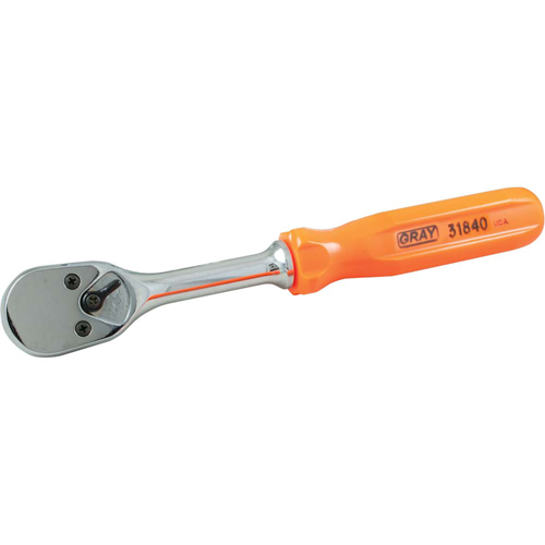 Reversible Ratchet, 1/2" Drive, Plain Handle