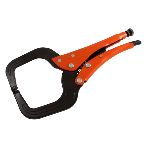 Locking Pliers, 6-3/4" Length, C-Clamp