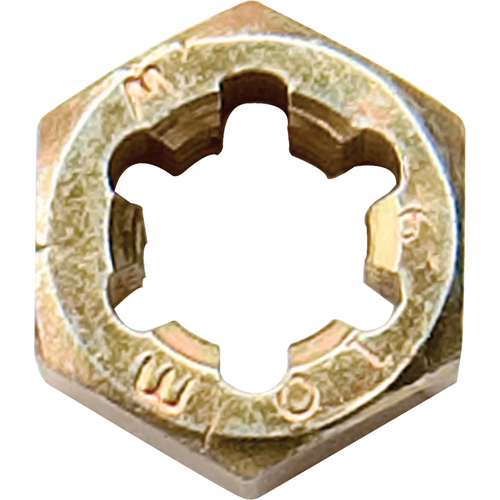 Die, M10x1.25 Thread, High Speed Steel