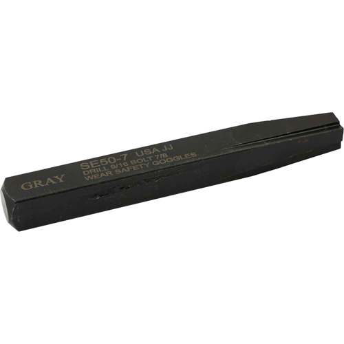 Straight Type Screw Extractor, 7, For Screw Size 7/8", Carbide