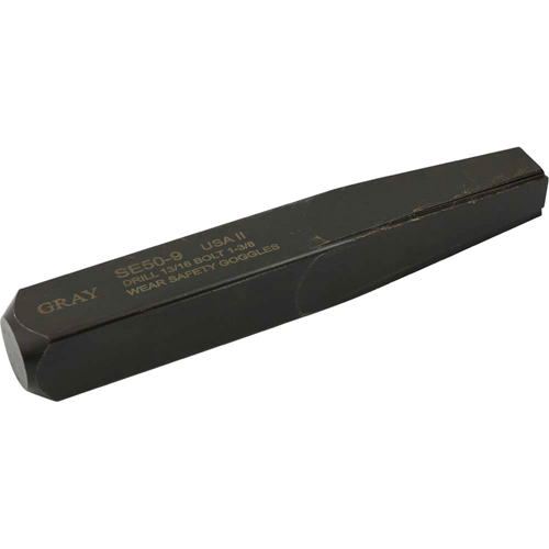 Straight Type Screw Extractor, 9, For Screw Size 1-1/4", Carbide