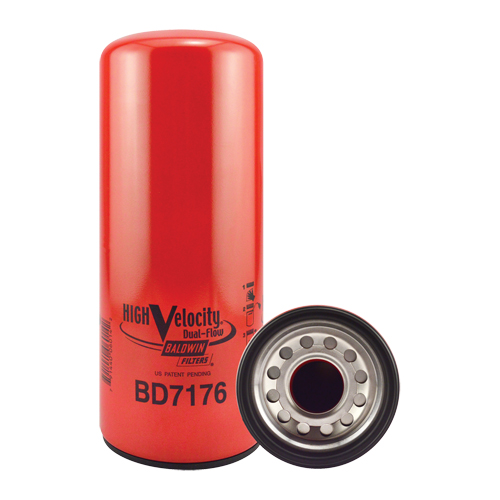 BD7176 High-Velocity Spin-On Dual-Flow Lube Filter