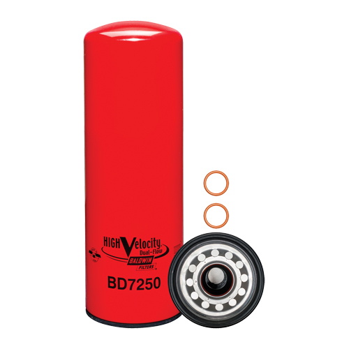 BD7250 High-Velocity Spin-On Dual-Flow Lube Filter
