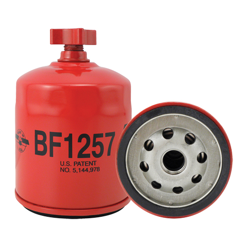 BF1257 Spin-On Fuel/Water Separator with Drain