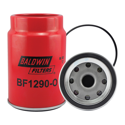 Spin-On Fuel/Water Separator with Open Port for Bowl