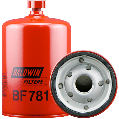 BF781 Primary Spin-On Fuel Filter with Drain