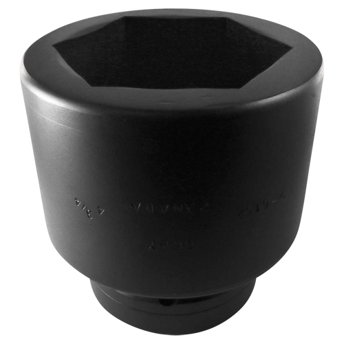 Socket, Impact, 4", 2-1/2" Drive, 6 Points
