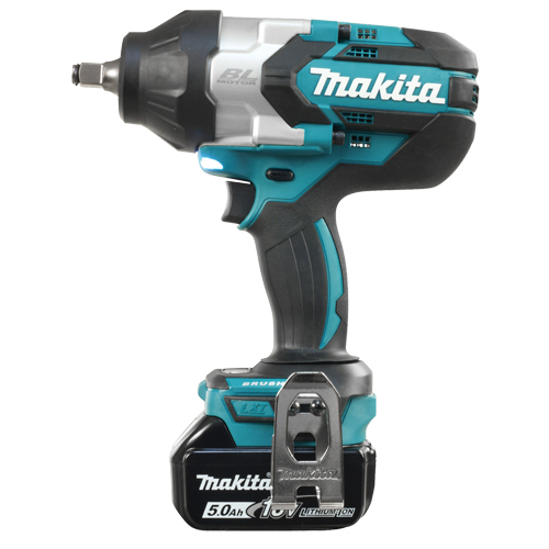 Cordless High Torque Impact Wrench Kit, 18 V, 1/2" Socket