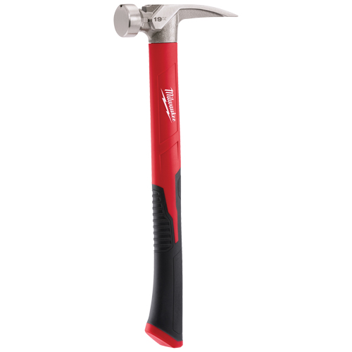 Smooth Face Hammer, 19 oz., Fibreglass Handle, 15-1/4" L