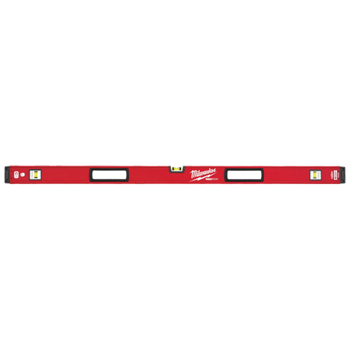 Redstick™ Level, Box, 4' L, Steel, 3, Magnetic