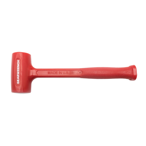 Urethane Dead Blow Hammer, 45 oz., Textured Grip, 12" L