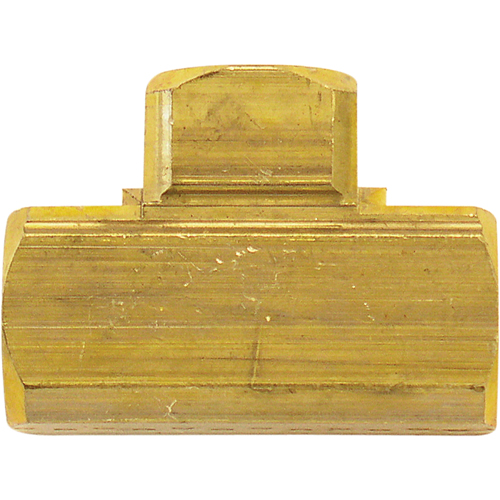 Female Pipe Tees, Brass, 1/8"