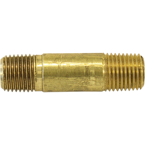 Long Pipe Nipple, Brass
