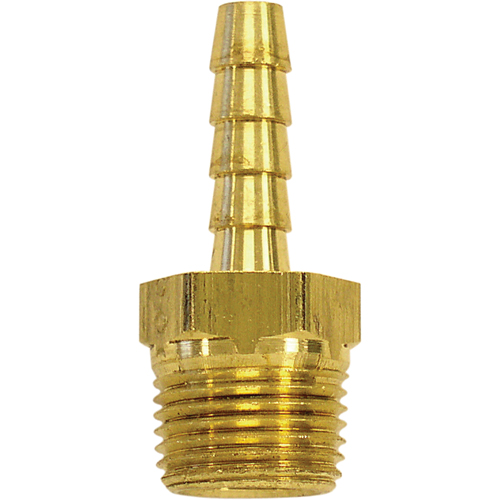 Fittings - Hose Barb to Male Pipes, Brass