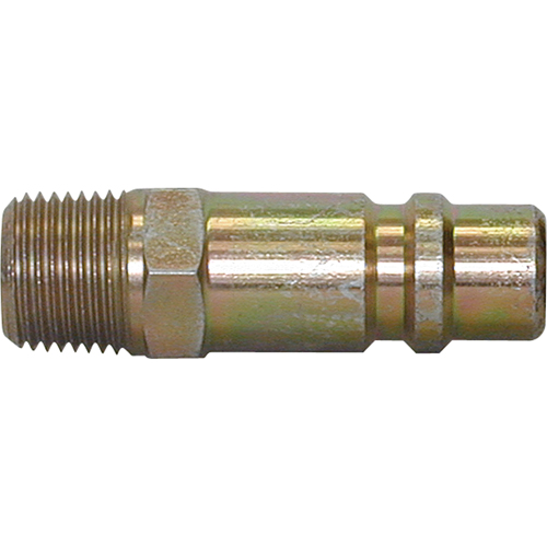 Quick Couplers - 1/2" Industrial, One Way Shut-Off - Plugs, 1/2"