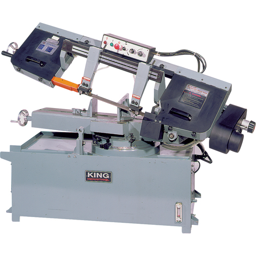 Metal Cutting Swivel Band Saws, Horizontal, Round 9" and 9" x 18" Rectangular Cutting Capacity