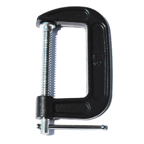 C-Clamp, 4" (102 mm) Capacity, 2-3/4" (70 mm) Throat Depth